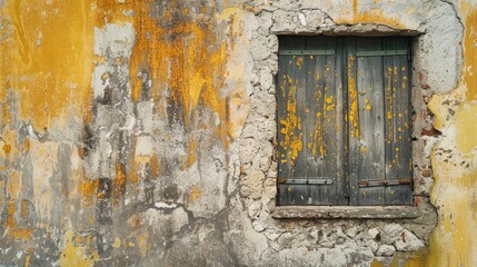 Weathered and aged walls