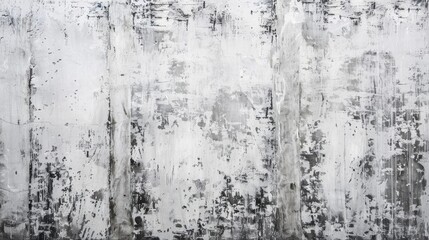 Obraz premium Textured concrete wall background in grungy white and grey tones