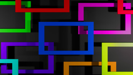 Colorful Square Pattern