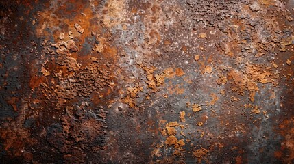 Texture of corrosion on metal surface Background with grunge