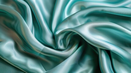 Obraz premium Smooth silk fabric draped in soft folds, in rich,deep color