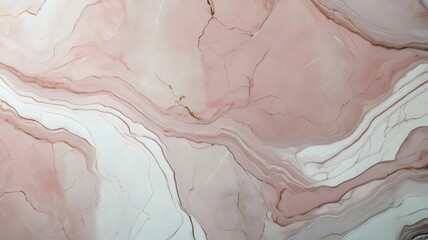 Fototapeta premium Pink marble texture background with white veins, luxury marble floor texture, pink classic marble surface