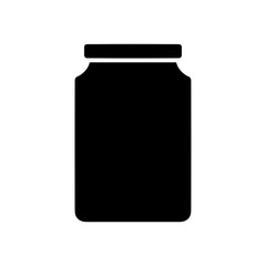 jar vector icon isolated illustration on white background