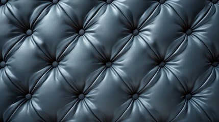 Fototapeta premium Textured grey leather headboard