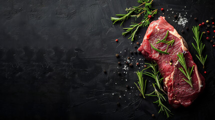  The steak is allowed to marinate for at least 30 minutes, allowing the honey to penetrate and flavor the meat.