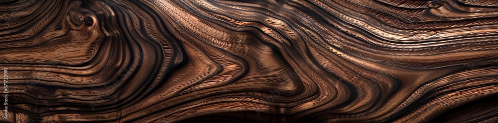 Poster the texture of walnut wood with long walnut planks as the background. the texture element is walnut 