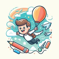 Image of free and happy people