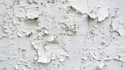 Obraz premium Vintage white painted concrete wall texture