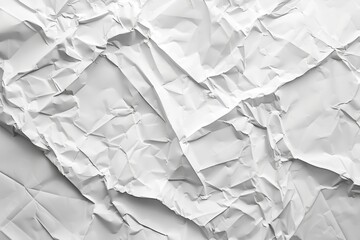 Obraz premium The crumpled paper background is suitable for web design screensavers or packaging projects.