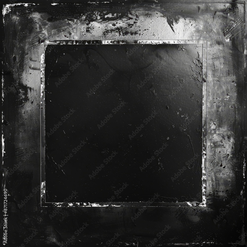 Poster a grungy frame with old paper texture can be used to mimic an aged and worn look for your creative d
