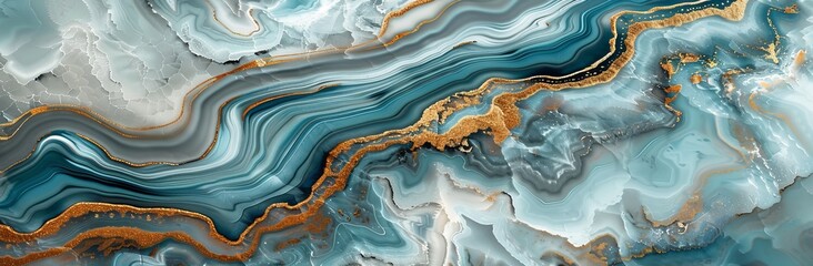 Obraz premium Blue onyx marble stone. Marble texture and surface background for interior and exterior designer. Design concepts for industrial, decoration, and construction concepts. Glossy onix marble stone.