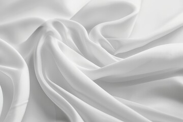 Obraz premium A blurry white background with a soft fabric texture