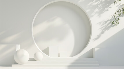 Background of product booth