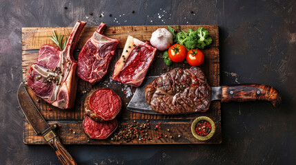  The steak is allowed to marinate for at least 30 minutes, allowing the honey to penetrate and flavor the meat.