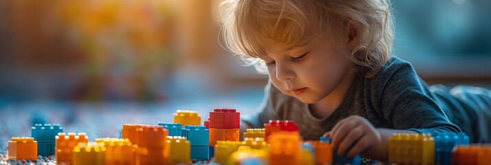 In a kindergarten classroom, children engage in playful and educational activities with colorful toys, fostering creativity and development in a nurturing environment.