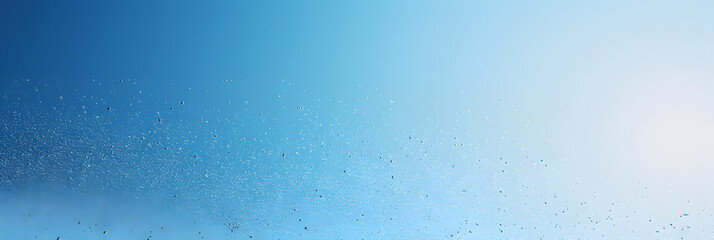 Fototapeta premium Light blue grainy background noise texture backdrop pastel color banner copy space