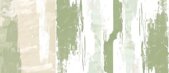 The background is abstract, made up of earthy colors with acrylic hand painted templates. The painting is textured with paint brush strokes.