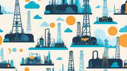 gas utility themed wallpaper for presentations and off background