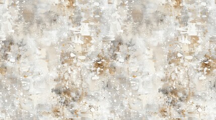 Fototapeta premium Light-colored, textured surface with subtle cracks and speckles, creating an organic, rustic pattern. Ideal for backgrounds and design elements.