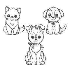 Cute Baby Animals Coloring Pages