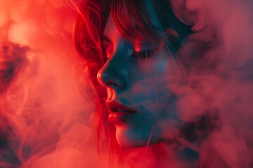 red smoke