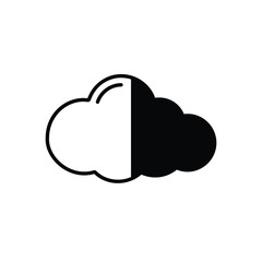 Cloud vector icon