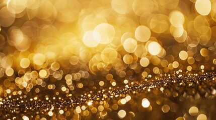 Sparkling gold sequin dress