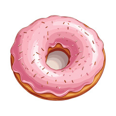 Cartoon Donut Illustration