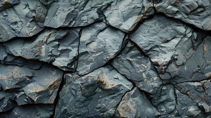 Slate stone texture with uneven edges