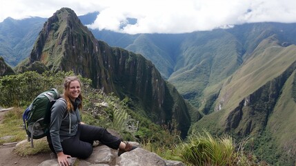 Naklejka premium AI generator image of Aerial view of Harbour colorful.Panorama landscape view