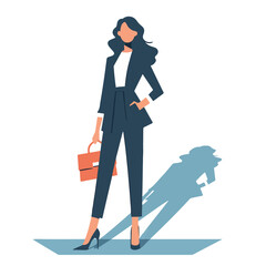 Career Woman Vector Images