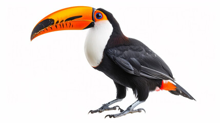Fototapeta premium toucan on a white background
