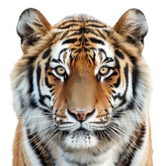 Naklejka premium Tiger isolated on white background