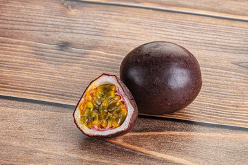 Tropical sweet and juicy passionfruit