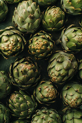 Obraz premium Artichokes background