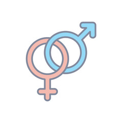 Gender vector icon
