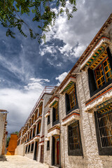 White Walls And Colorful Windows