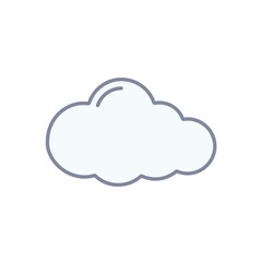 Cloud vector icon