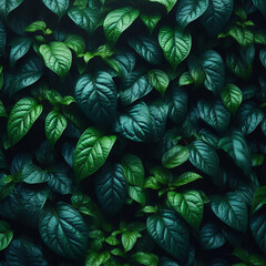 Fototapeta premium abstract green background, leaf, green background, leaves , nature, leaf texture, ai art