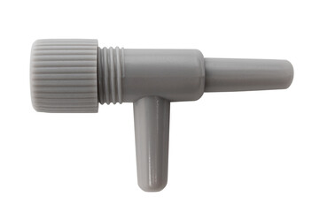 Plastic faucet for aquarium