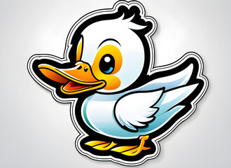Obraz premium duck generative ai