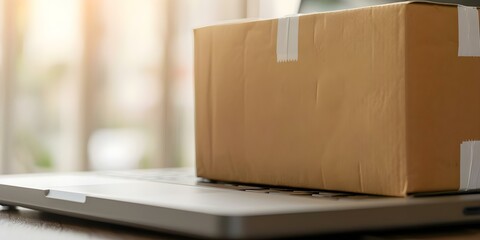 Rapid Online Delivery Service with Speedy Shipping and Express Options. Concept Online Delivery, Speedy Shipping, Express Options