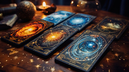 Mystical Divination: Exploring Cosmic Patterns with Tarot