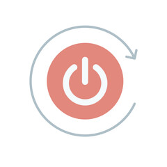 Restart vector icon