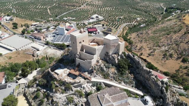 Castillo de Luque en la provincia de C&oacute;rdoba, Andaluc&iacute;a