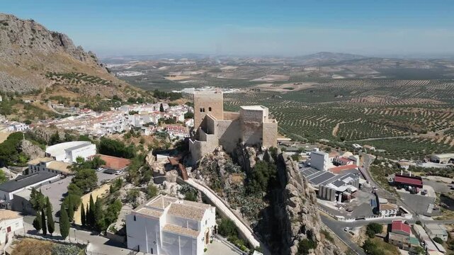 Castillo de Luque en la provincia de C&oacute;rdoba, Andaluc&iacute;a