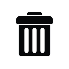 Trash Can vector icon