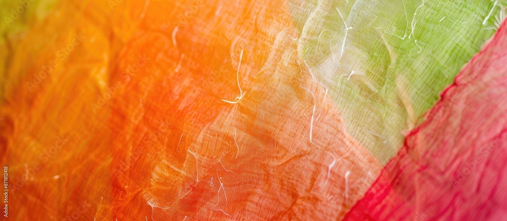 Aufkleber closeup view of abstract colored background made of natural materials with copy space image.