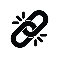 Link vector icon