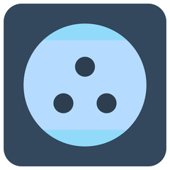 Electric, electricity, socket, power Icon